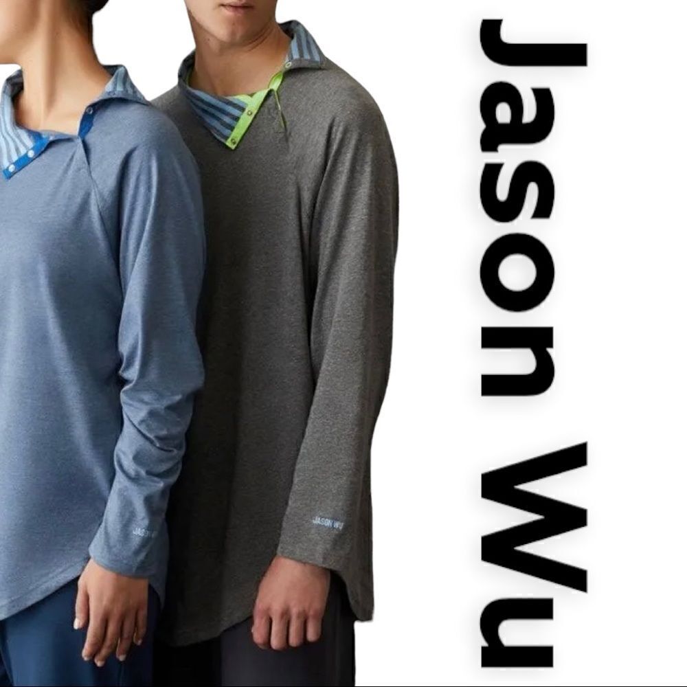 Jason Wu Eva Air lounge shirt Large grey